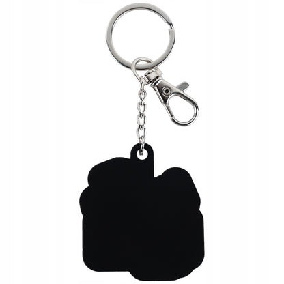 Brelok 3D widok z tyłu