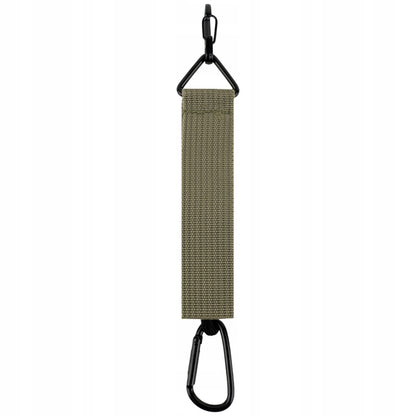 Detal breloka Kite z metalowym karabińczykiem i strukturą 3D