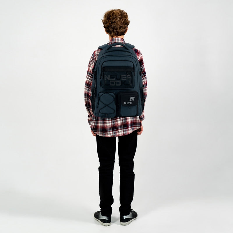 Plecak szkolny dla nastolatka Kite – idealne dopasowanie i pas piersiowy.