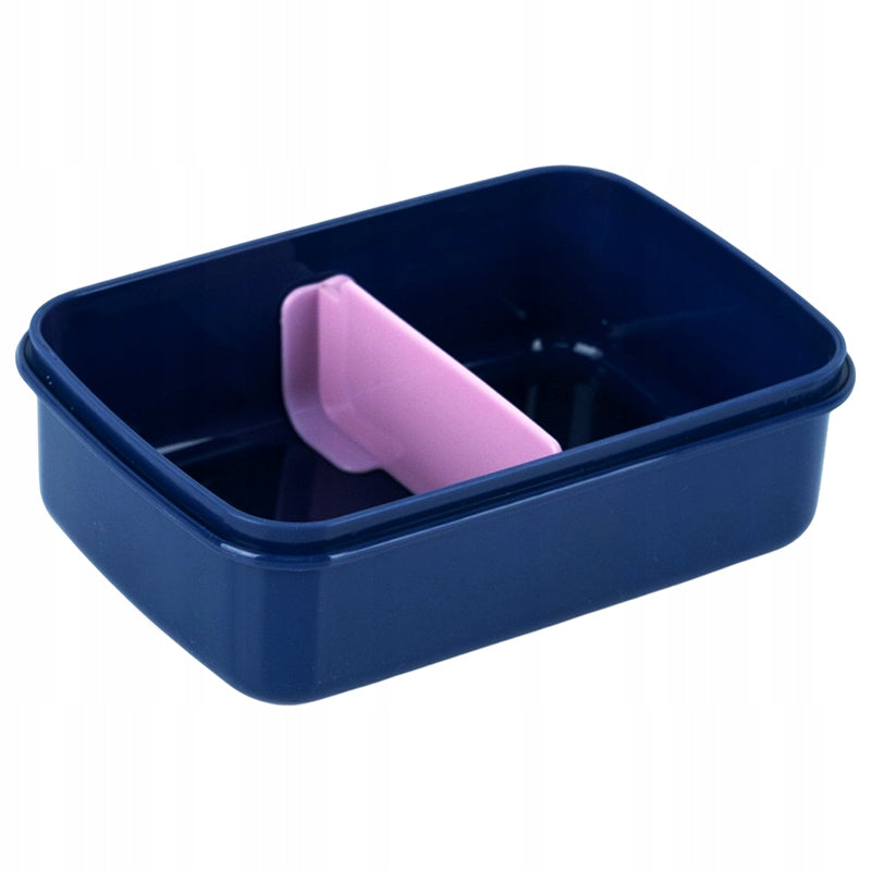 Otwarty snackbox Kite z wyjmowanym separatorem na jedzenie.