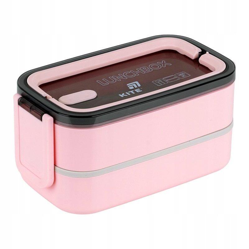 Różowy lunchbox Kite 1400 ml