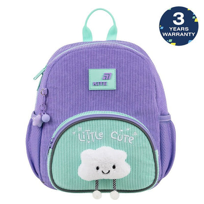 Batoh předškolní Kite Kids Little Cute pro dívku s plyšovým obláčkem a přívěskem