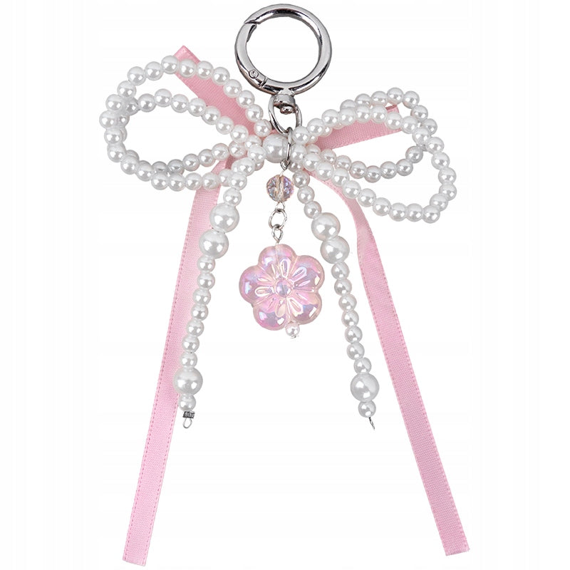 Brelok zawieszka Kite kokardka 3D – widok na detale i łączone materiały.