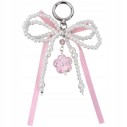 Brelok zawieszka Kite kokardka 3D – widok na detale i łączone materiały.