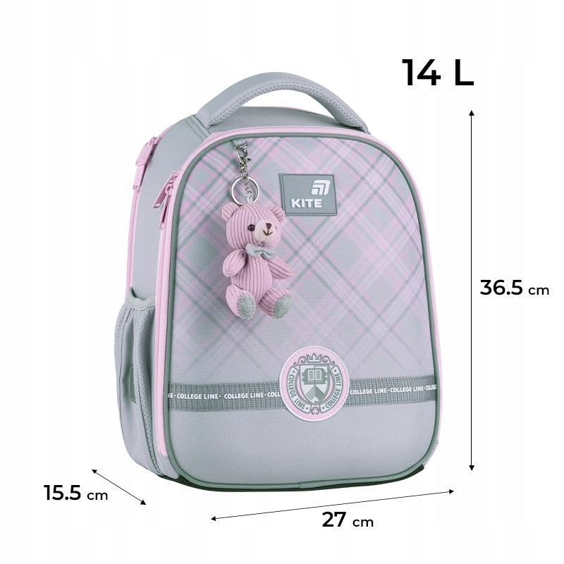 Infografika przedstawiająca wagę 998 g oraz wymiary idealne dla wieku 6-8 lat.