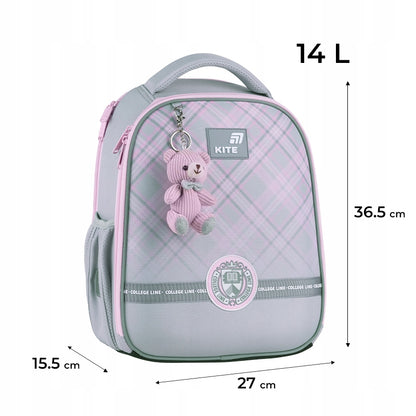 Infografika przedstawiająca wagę 998 g oraz wymiary idealne dla wieku 6-8 lat.