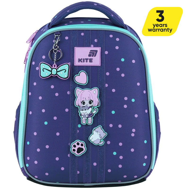 Tornister do szkoły ortopedyczny dla dziewczynki do 1 klasy Kite Be Friends