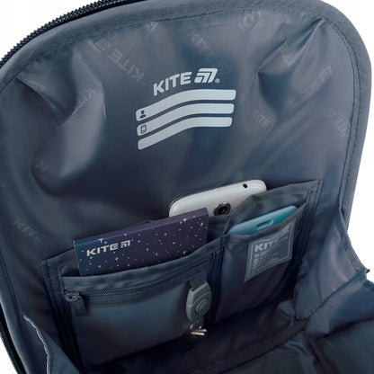 Tornister szkolny ortopedyczny Kite Skate – kieszeń na telefon