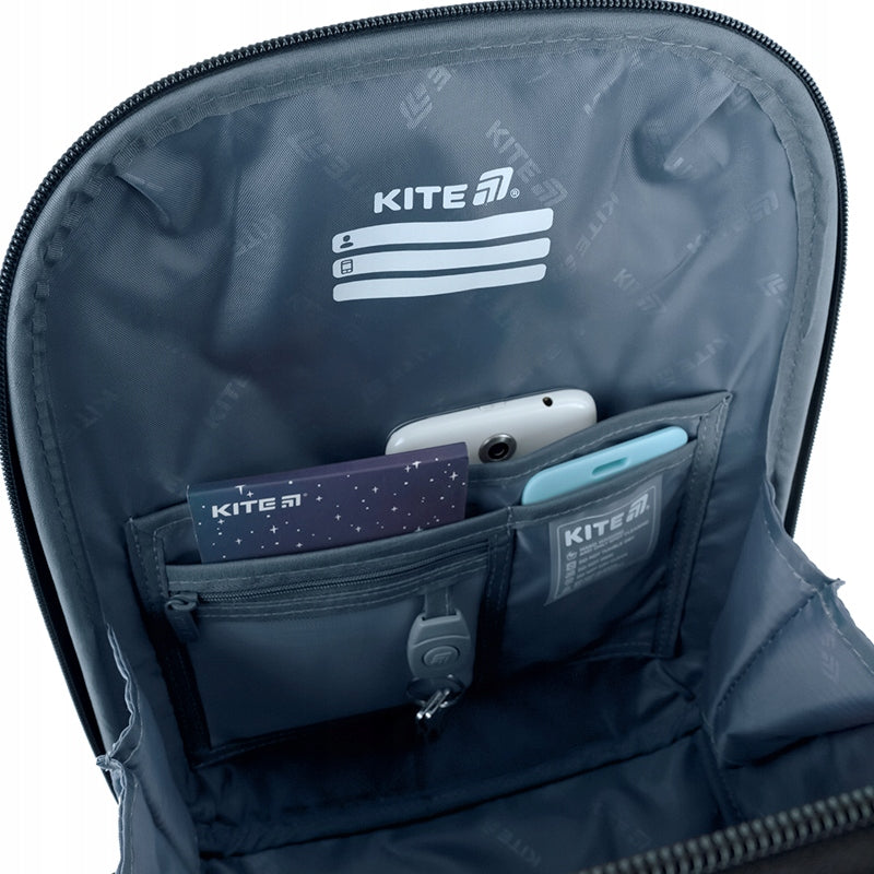 Tornister szkolny Kite n – kieszeń na telefon i drobiazgi