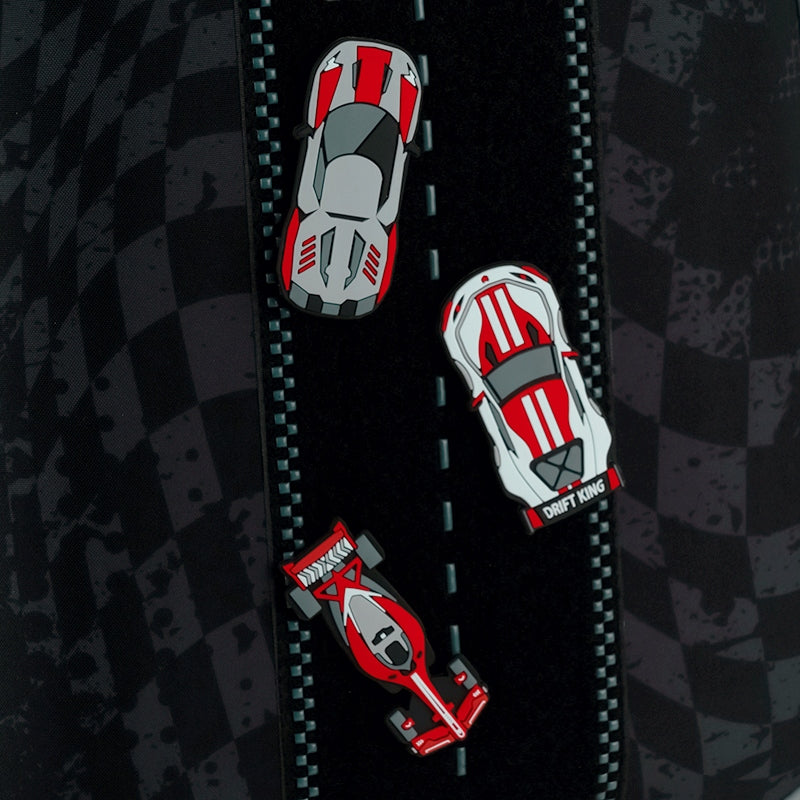 Dekoracje: gumowe emblematy z rzepem