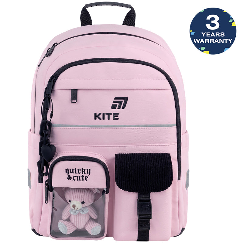 Batoh školní ortopedický pro dívky 6-12 let Quirky&amp;Cute