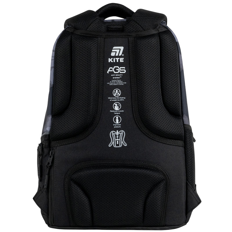 Panel ortopedyczny z systemem AGS i oddychającymi poduszkami redukującymi nacisk.