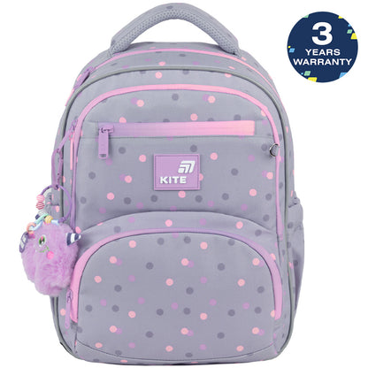 Batoh školní ortopedický Kite pro dívky 4-6 třída Cute Monster