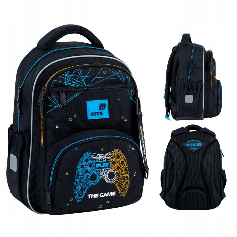 Stylowy plecak dla ucznia klas 1-5 Kite profil boczny.