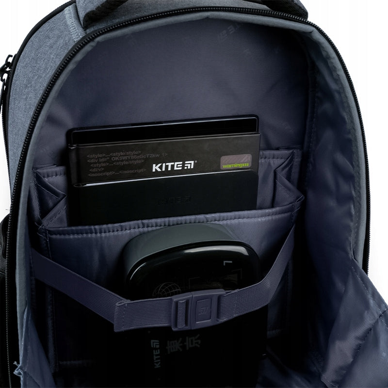 Tornister szkolny ortopedyczny z przegrodami i elastycznym stabilizatorem