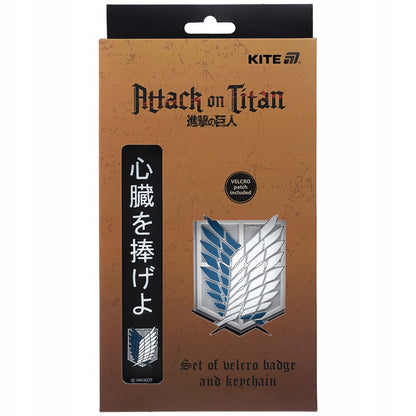 naszywka Attack on Titan na rzep Velcro