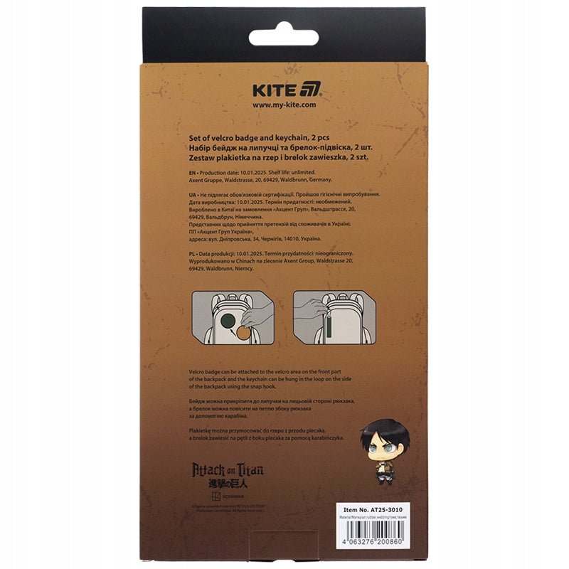 zestaw Attack on Titan Kite w opakowaniu prezentowym