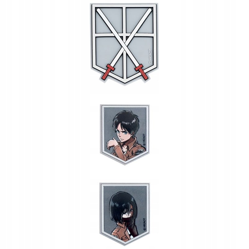 zestaw naszywek Attack on Titan Kite na rzep Velcro