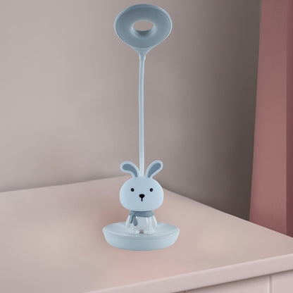 Króliczek lampka biurowa biała
