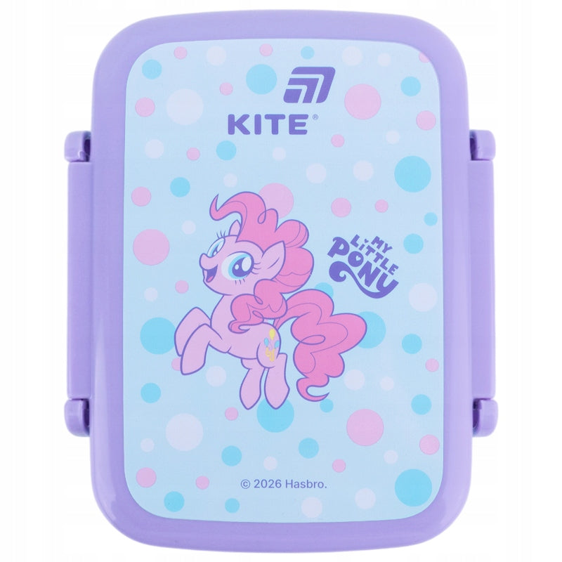 Kompaktowy snackbox Kite 420 ml idealny na zdrowe przekąski do szkoły i na wycieczkę.
