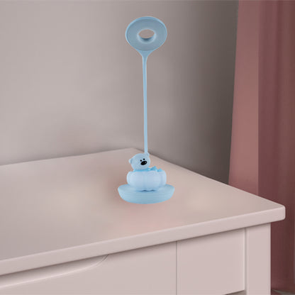 Lampa zwierzetko na stole