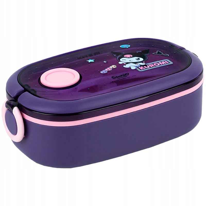 Lunchbox Kuromi Kite 900 ml - widok z przodu