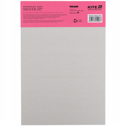 Różowy notes szkolny Molang