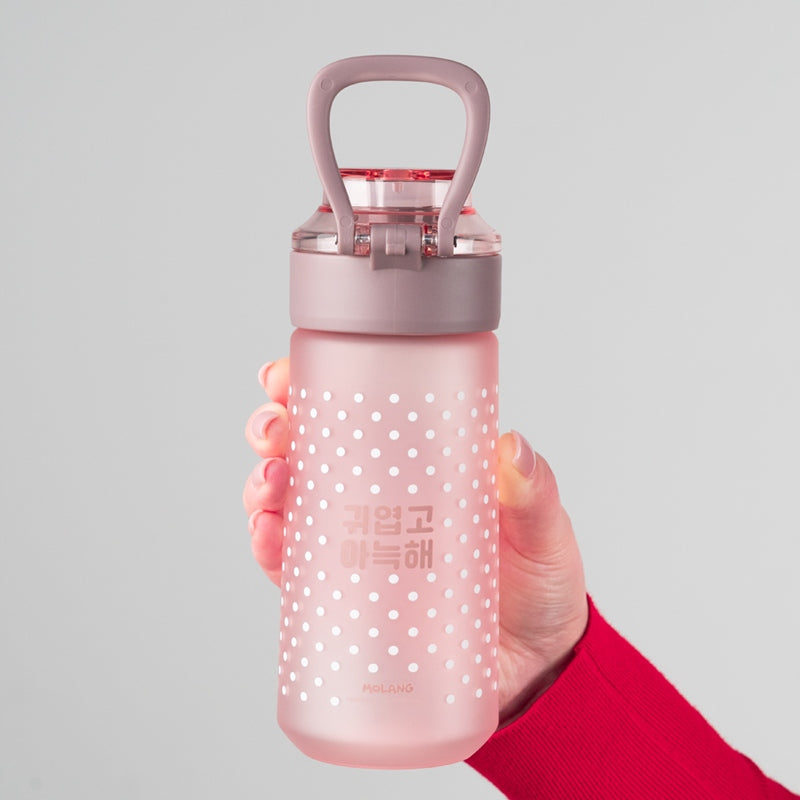 Butelka BPA Free Kite – widok na ergonomiczny kształt od tyłu.