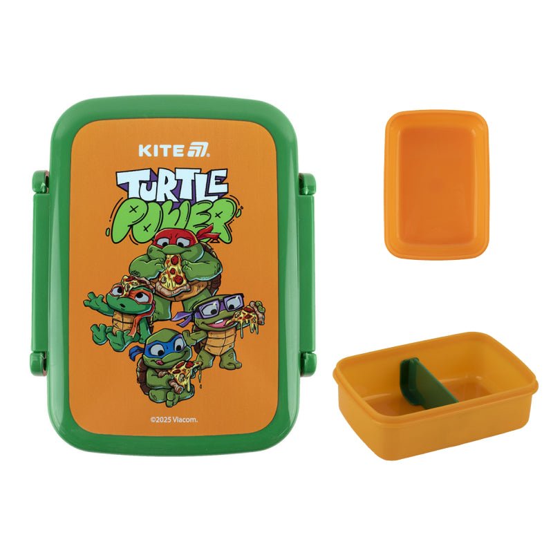 Śniadaniówka  z przegródkami do szkoły 420ml Ninja Turtles Kite