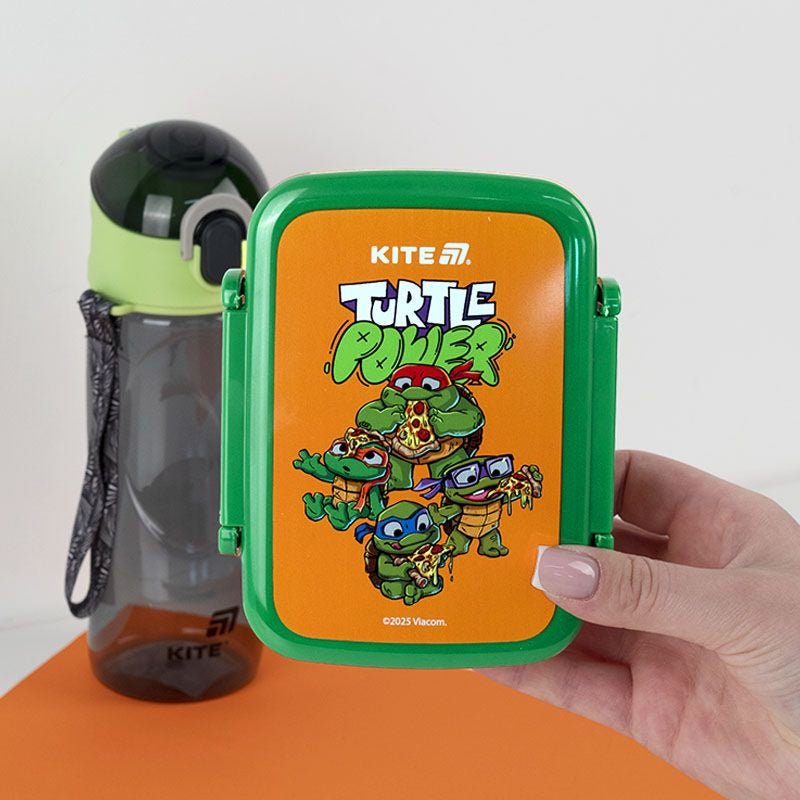 Śniadaniówka  z przegródkami do szkoły 420ml Ninja Turtles Kite