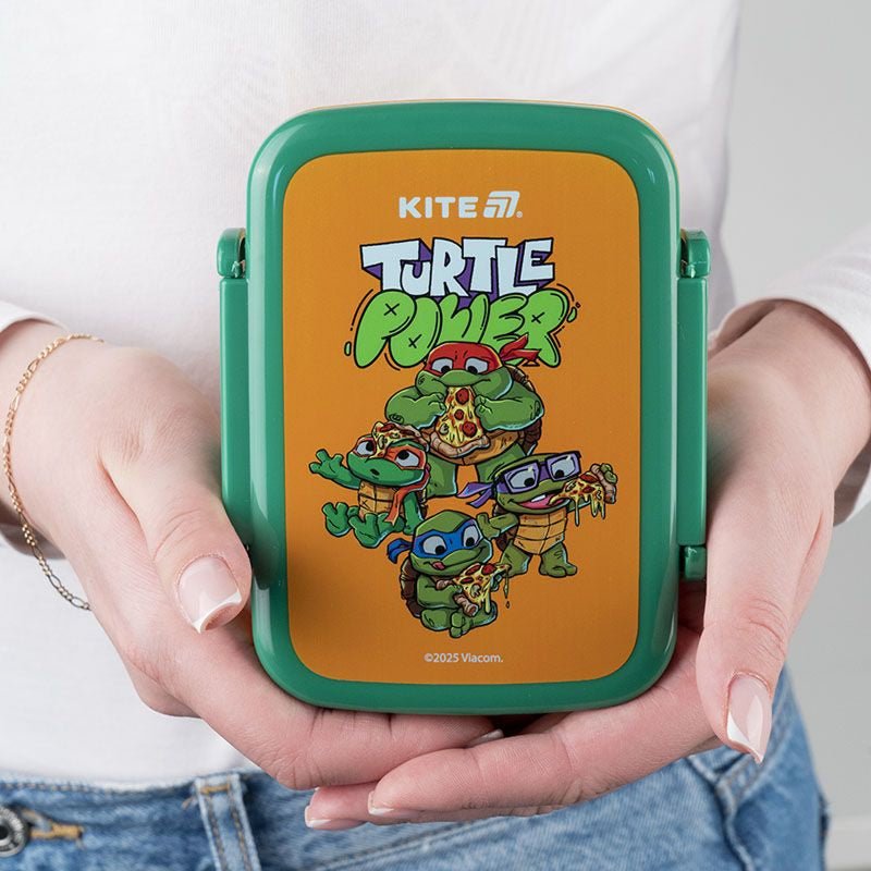 Śniadaniówka  z przegródkami do szkoły 420ml Ninja Turtles Kite