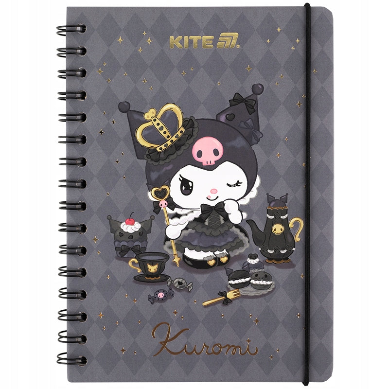 Notatnik spiralny Kite HK25-190 z licencją Kuromi format A5