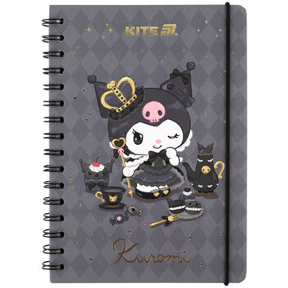 Notatnik spiralny Kite HK25-190 z licencją Kuromi format A5