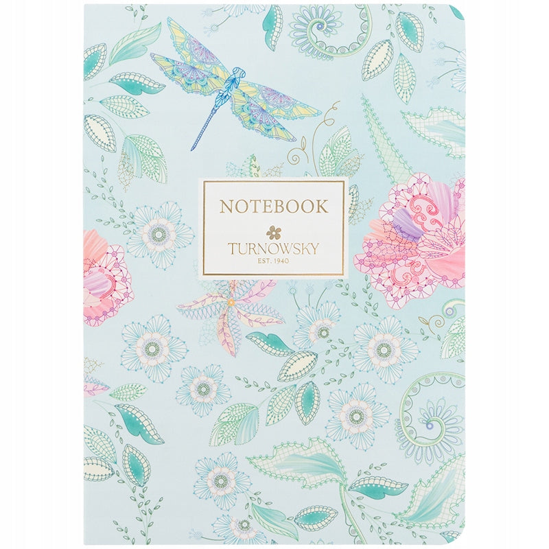 zielony notes Axent A5 ze złoceniami