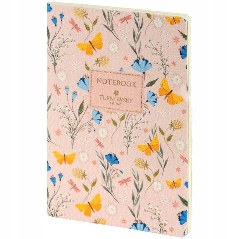 notes A5 Axent żółty w kratkę