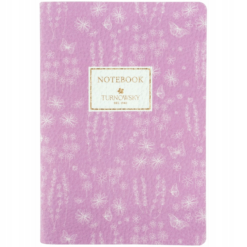 notes A5 Axent różowy w kratkę