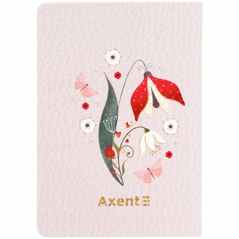 kieszonkowy notes Axent w miękkiej oprawie PU