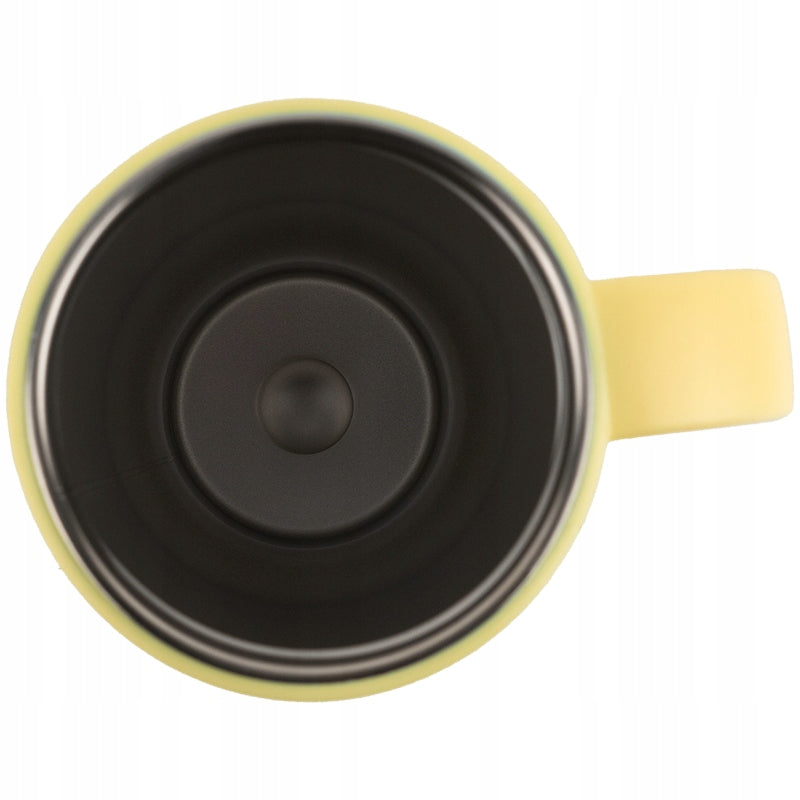 Kubek termiczny stalowy – wnętrze wykonane z wysokiej jakości stali nierdzewnej SS 304.