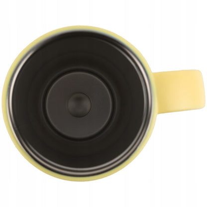 Kubek termiczny stalowy – wnętrze wykonane z wysokiej jakości stali nierdzewnej SS 304.