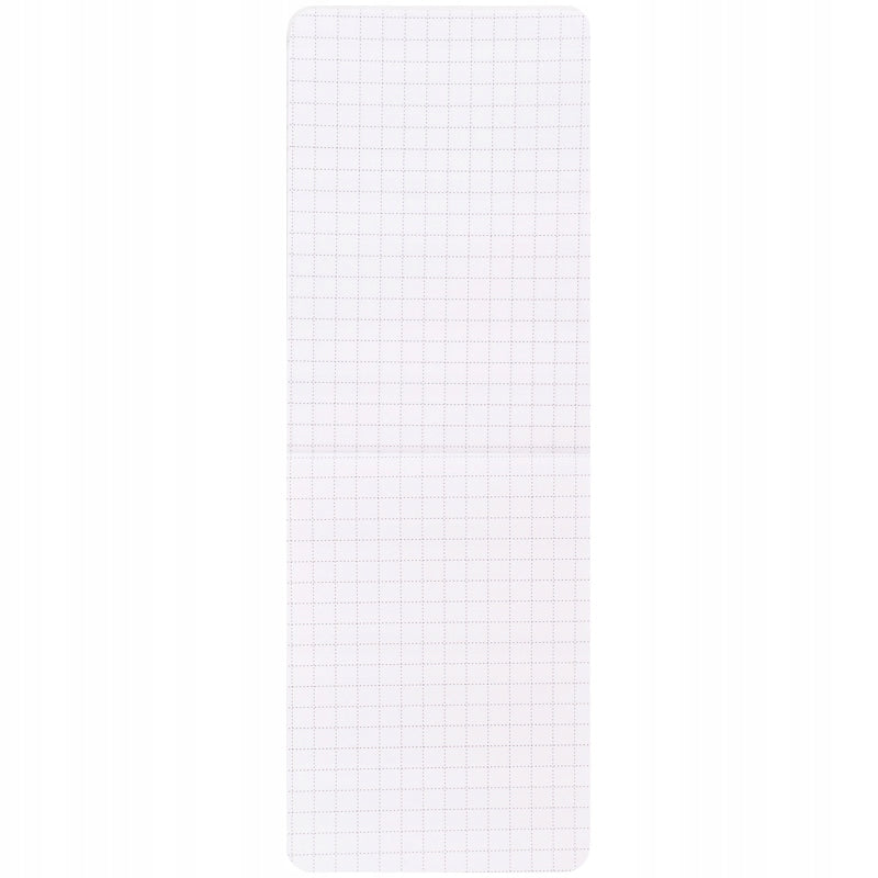 Notes w kratkę Kite – zbliżenie na białe arkusze idealne do pisania.
