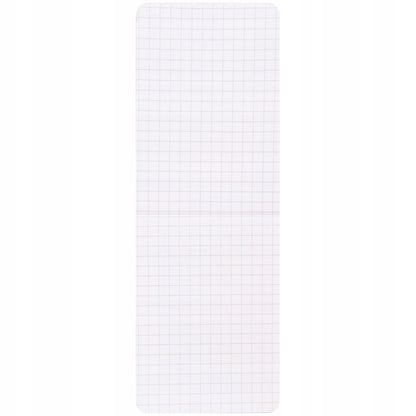 Notes w kratkę Kite – zbliżenie na białe arkusze idealne do pisania.