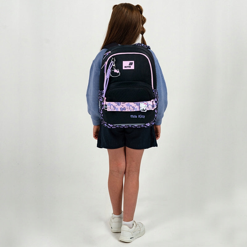 Lekki plecak szkolny Kite z licencją Hello Kitty
