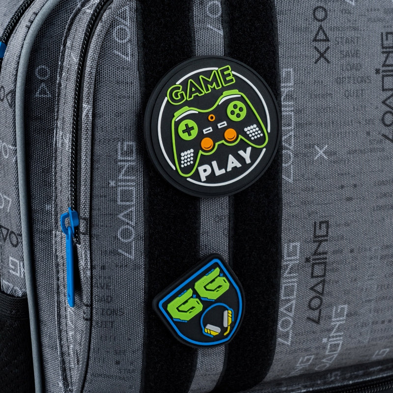 zdejmowane zmienne naszywki do personalizacji plecaka