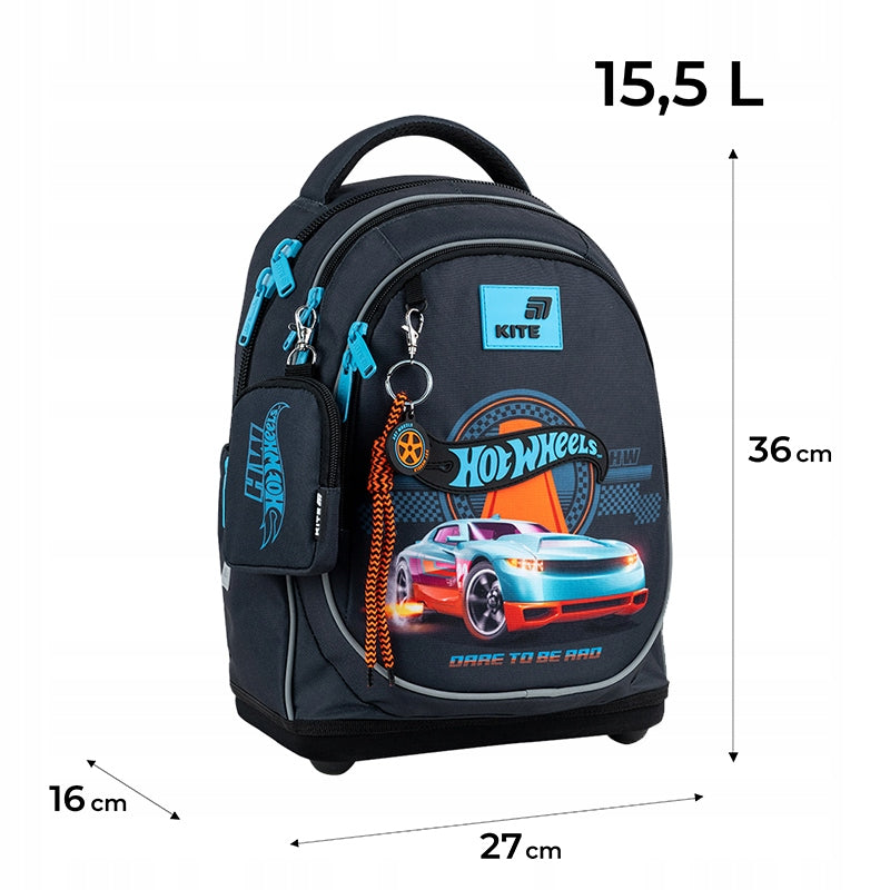 plecak Hot Wheels Kite zdjęcie z wymiarami