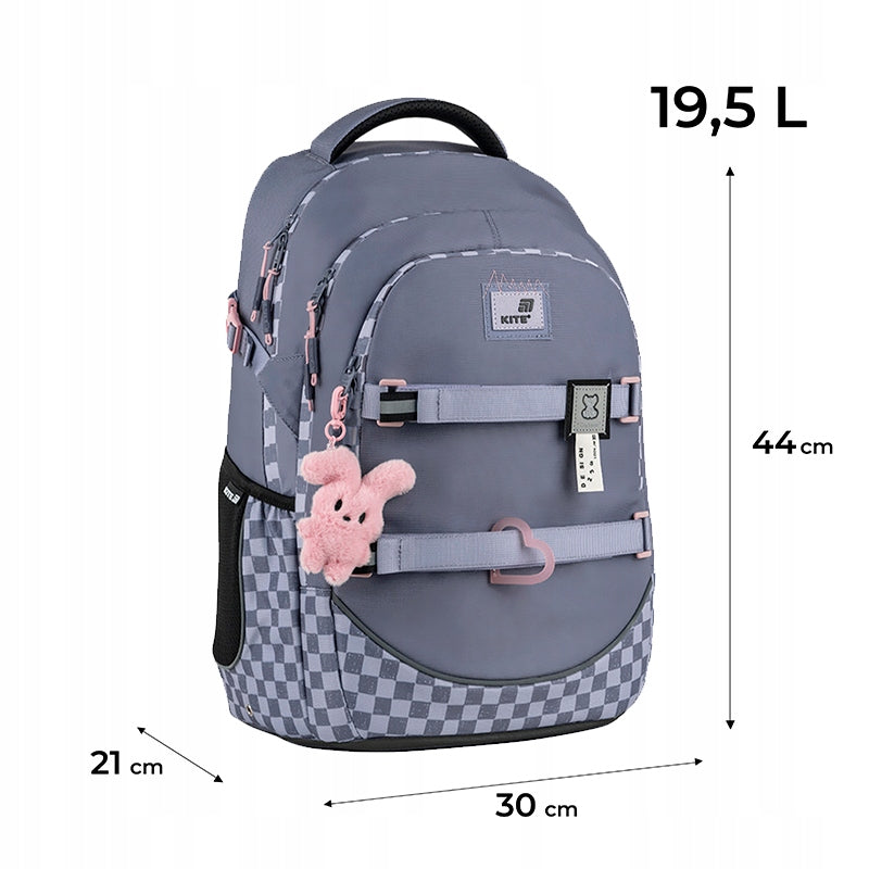 Plecak młodzieżowy z uchwytem na deskorolkę Kite K25-727M-3