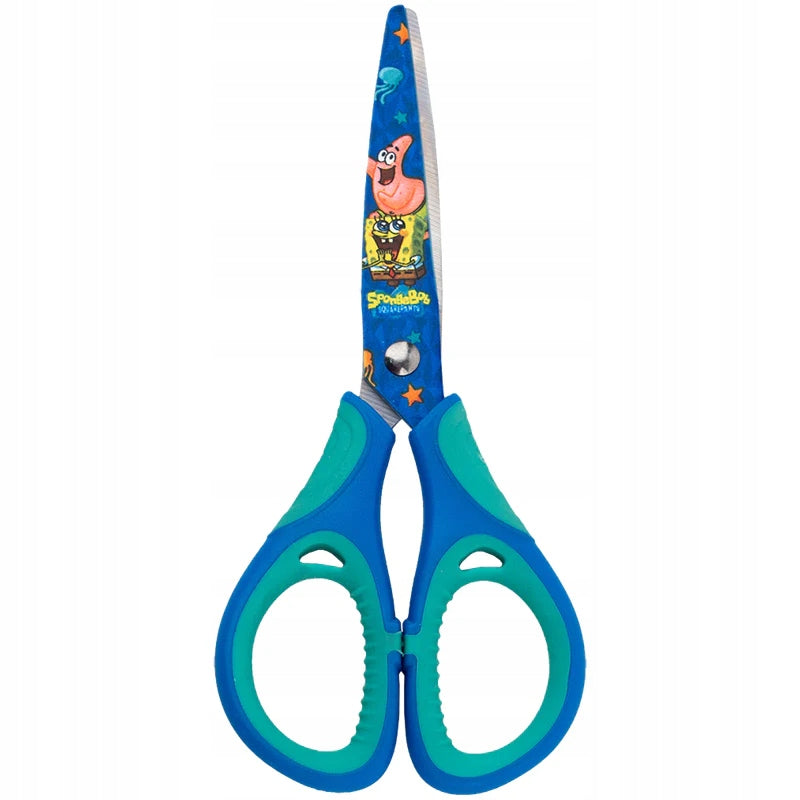 Dzieciece nozyczki Sponge Bob z gumowymi wkladkami