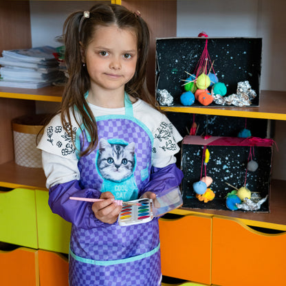 Fartuszek dla dziewczynki do prac plastycznych Studio Pets