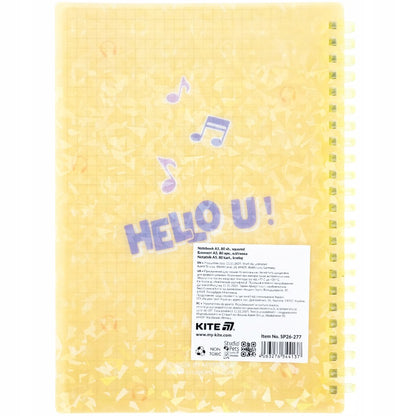 Holograficzny notes szkolny Studio Pets Kite.