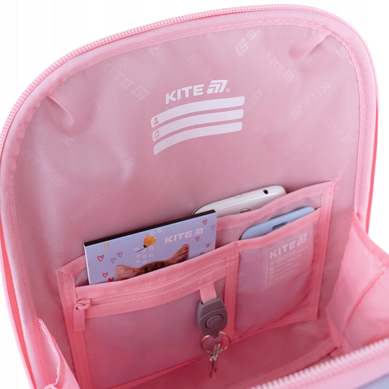 Tornister szkolny Studio Pets Kite – pole na dane osobowe uczennicy