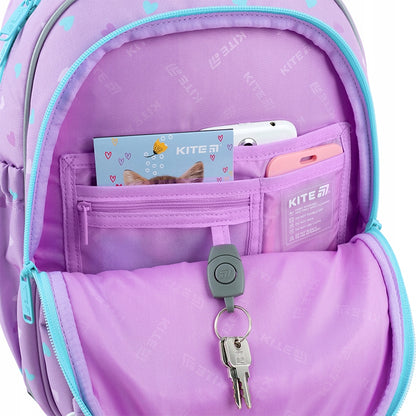 Plecak Kite Studio Pets wnętrze z organizerem